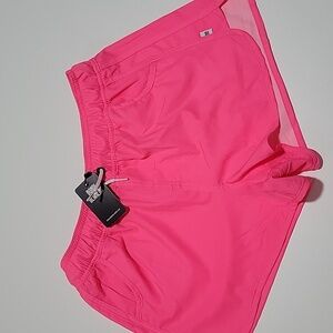 Bold Pink Athletic Shorts for Women
